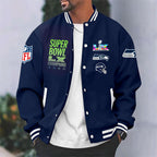 Seattle Seahawks 2025 Super Bowl LX Champions Varsity Jacket – HOATT16265