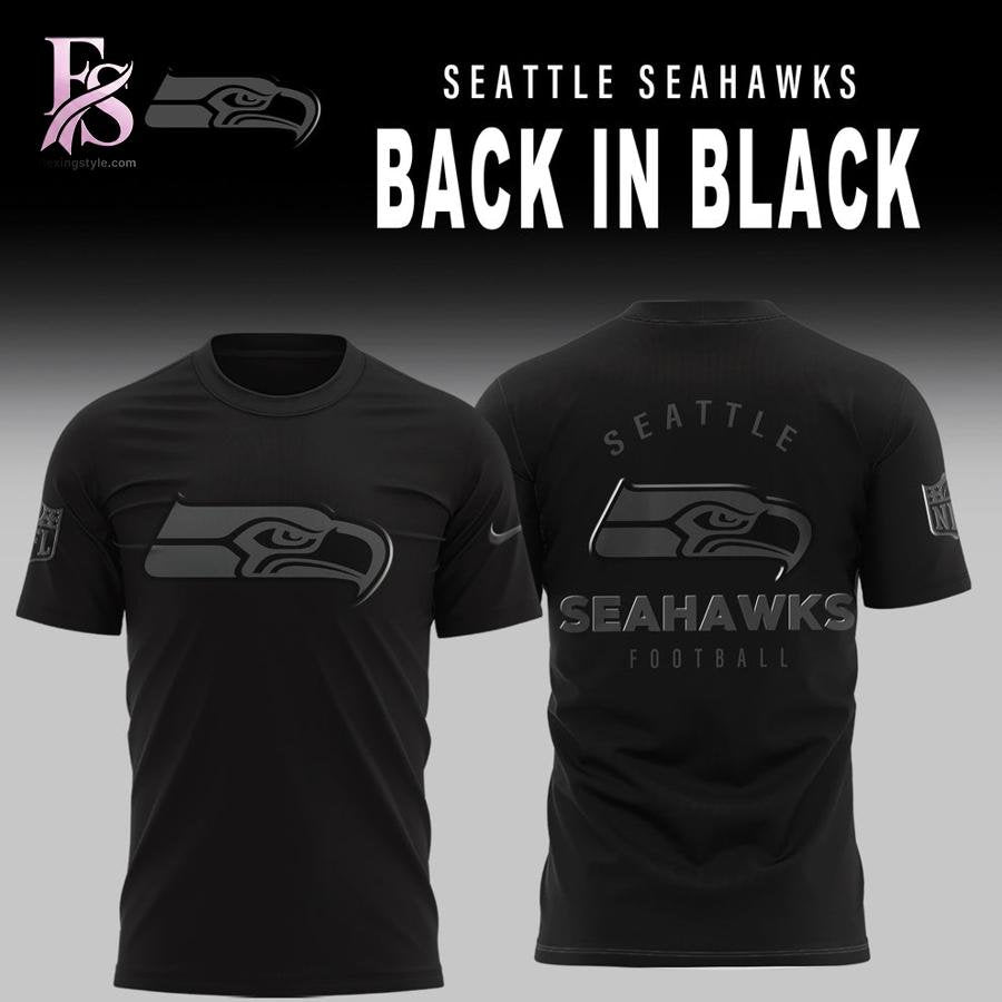 Seattle Seahawks 2026 Back In Black Hoodie