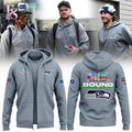 Seattle Seahawks 2026 Bowl LX Zip Hoodie