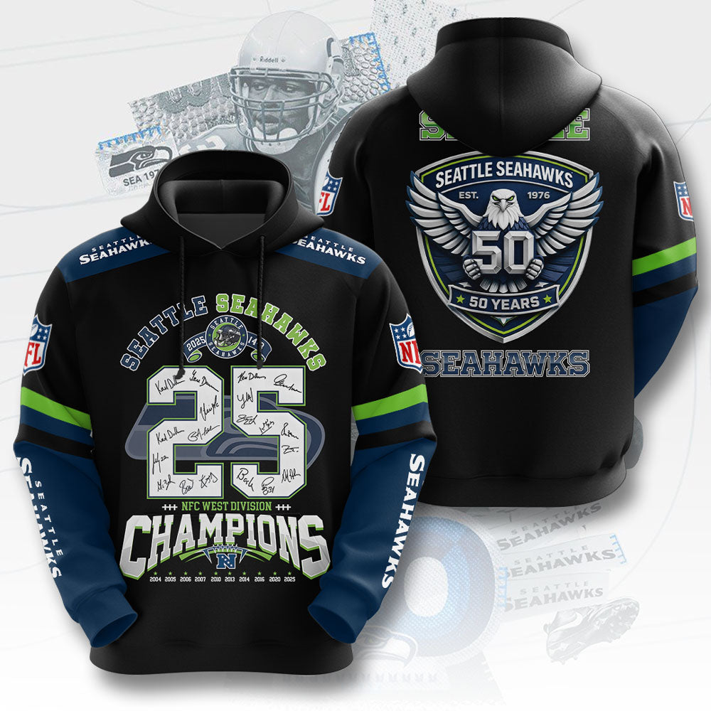 Seattle Seahawks 3D Apparel – TMTHU3366
