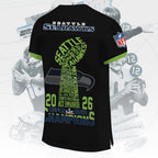 Seattle Seahawks 3D Football Jersey – TMTHU3768