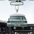 Seattle Seahawks 50th Anniversary 2026 Custom shape 2-sided Acrylic Car Ornament – TMTHU3073