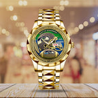 Seattle Seahawks 50th Anniversary Alloy Luxury Quartz Watch – MAITM14417