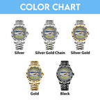 Seattle Seahawks 50th Anniversary Alloy Luxury Quartz Watch – MAITM14639