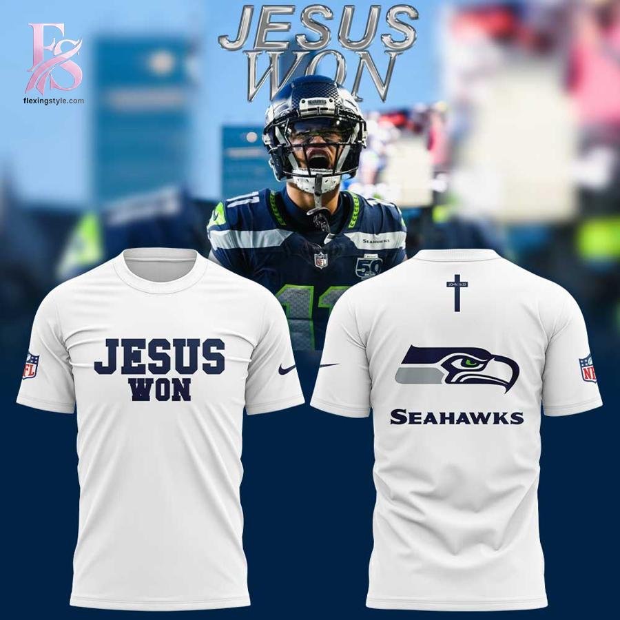 Seattle Seahawks Jesus Won Shirt