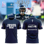 Seattle Seahawks Jesus Won Shirt