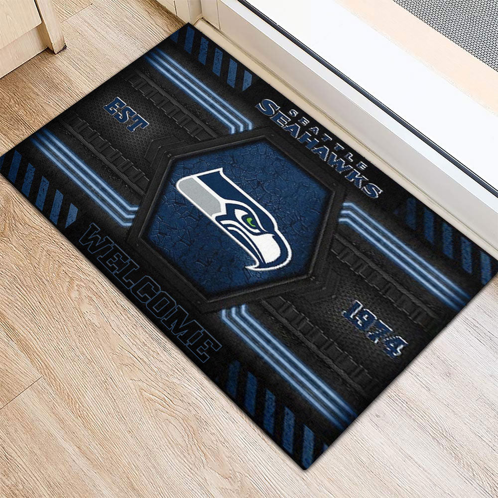 Seattle Seahawks Custom Doormat – MAITM13179