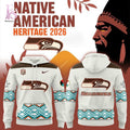 Seattle Seahawks Native American Heritage Night 2026 Hoodie