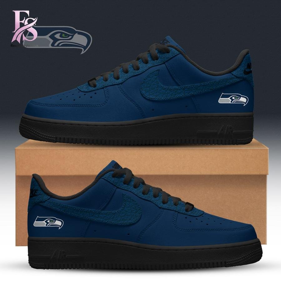 Seattle Seahawks Nike Air Force Shoes