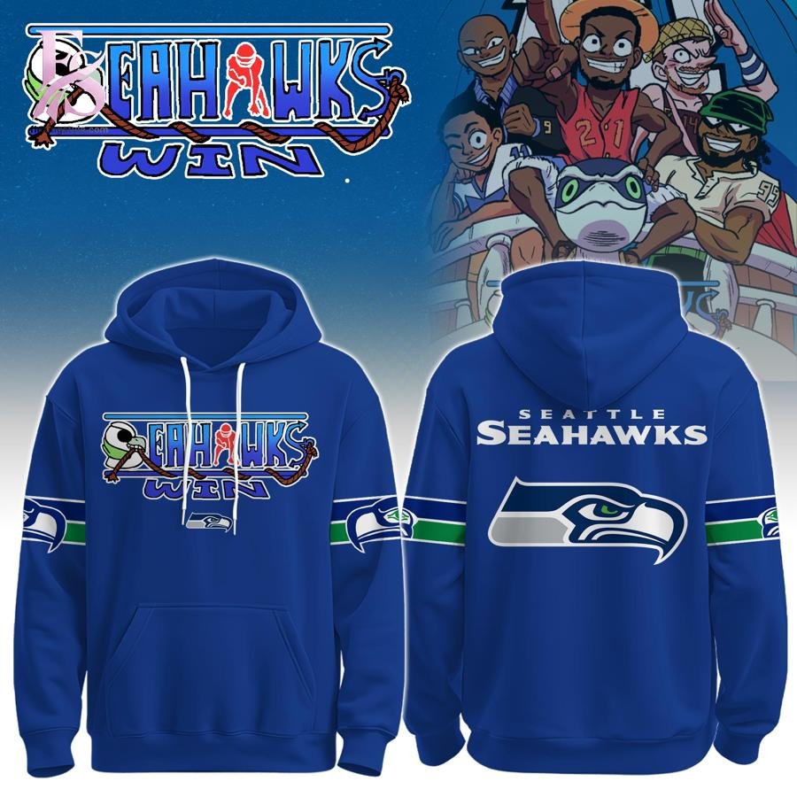 Seattle Seahawks One Piece 2026 Hoodie