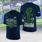Seattle Seahawks Super Bowl LX Champions 3D Football Jersey – MAITM14861
