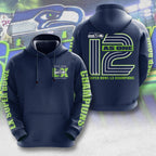 Seattle Seahawks Super Bowl LX Champions 3D Apparel – MAITM14766