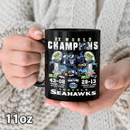 Seattle Seahawks Super Bowl LX Champions Ceramic Mug – MAITM14860