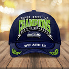 Seattle Seahawks Super Bowl LX Champions Classic Cap – MAITM14778