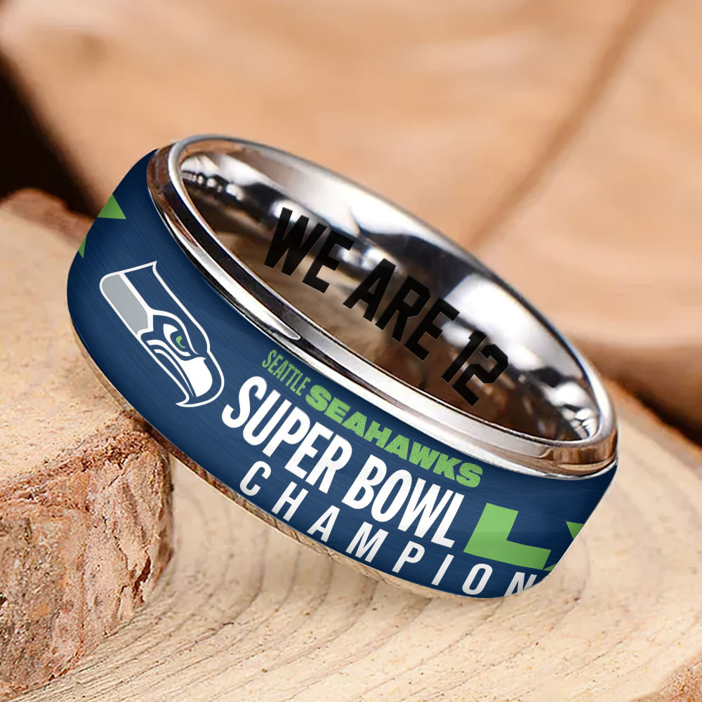 Seattle Seahawks Super Bowl LX Champions Custom Alloy Ring – MAITM14784