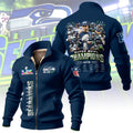 Seattle Seahawks Super Bowl LX Champions Thick Knit Fleece Jacket – MAITM14881