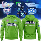 Seattle Seahawks Super Bowl LX Hoodie