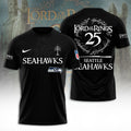 Seattle Seahawks x The Lord of The Rings 25 Years 3D Apparel – TANTN19581