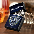 Seattle Seahawks Zippo Lighter Case (No Insert) – TMTHU3746