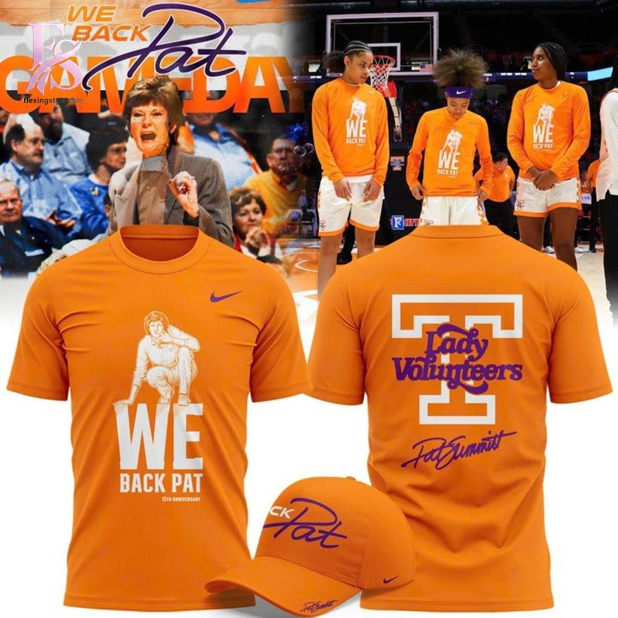 Signed Pat Summitt for fans Tennessee Lady Volunteers Shirt