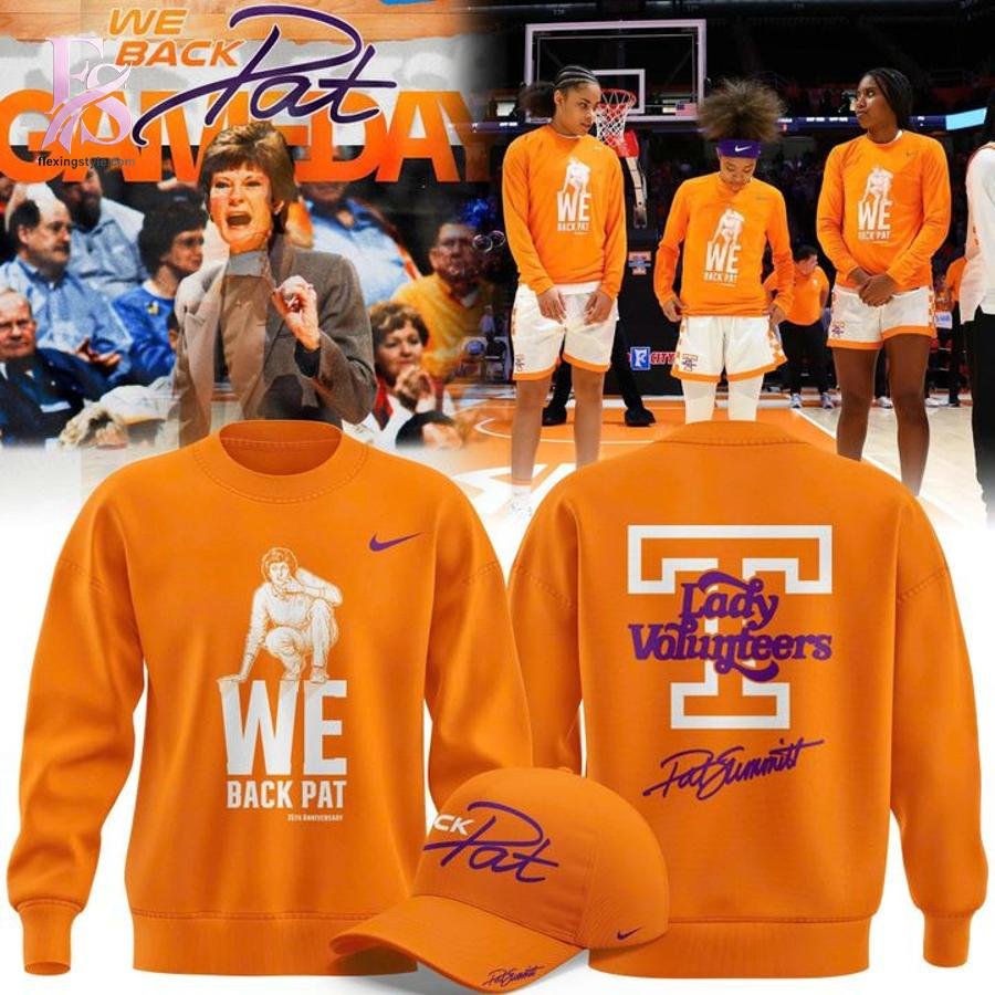 Signed Pat Summitt for fans Tennessee Lady Volunteers Shirt
