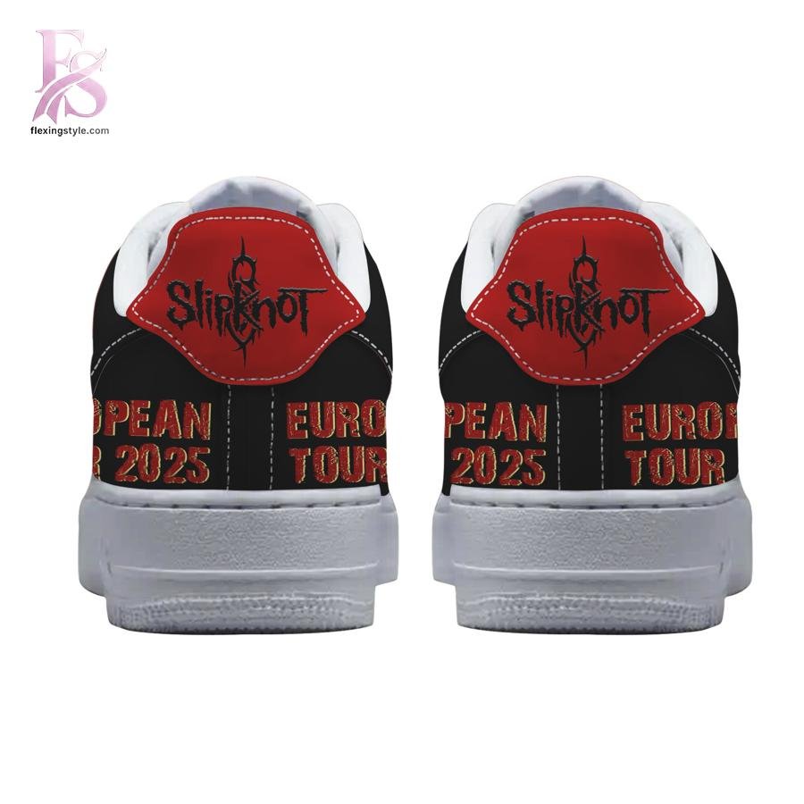 Slipknot European Tour 2025 Air Force Shoes