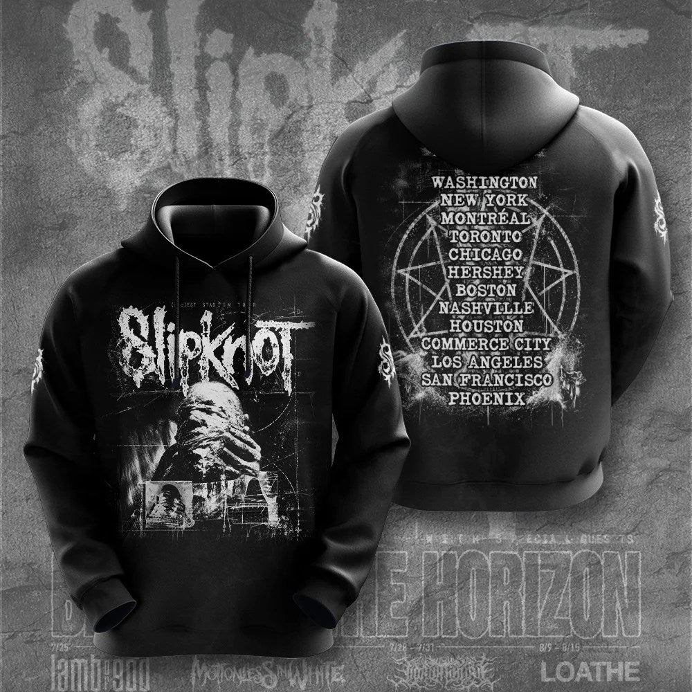 Slipknot Tour 2027 3D Apparel – GNE9003