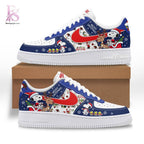 Snoopy Christmas Merry Snoopmas Air Force Shoes