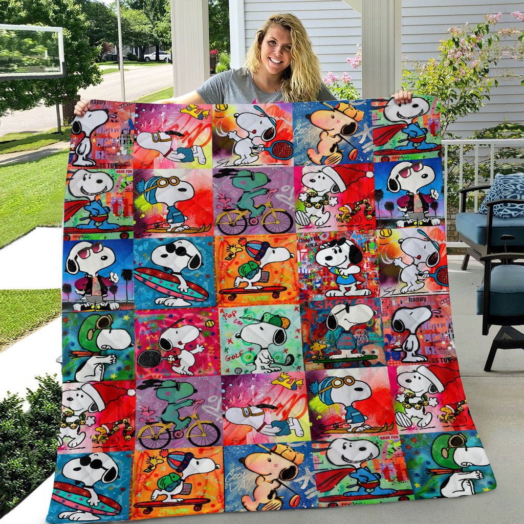 Snoopy Quilt Blanket – HOATT14097