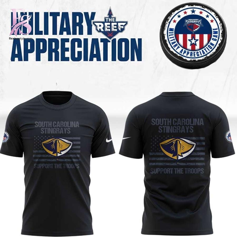 South Carolina Stingrays Military Appreciation Night Hoodie