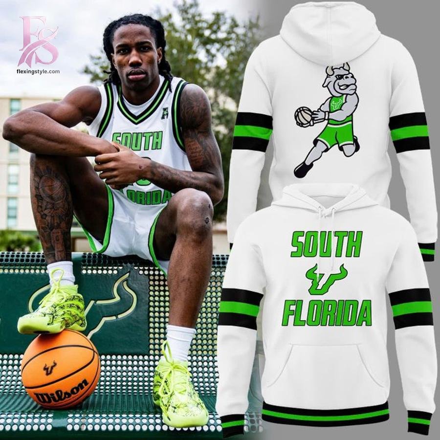 South Florida Bulls Dunking Rocky Uniform Hoodie