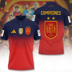 Spain National Team 2026 FIFA World Cup Champions 3D Apparel – TANTN24428