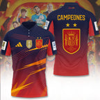Spain National Team 2026 FIFA World Cup Champions 3D Apparel – TANTN24429