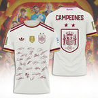 Spain National Team 2026 FIFA World Cup Champions 3D Apparel – TANTN24458