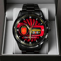 Spain National Team 2026 FIFA World Cup Champions Black Stainless Steel Watch – TANTN24477