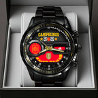 Spain National Team 2026 FIFA World Cup Champions Black Stainless Steel Watch – TANTN24478