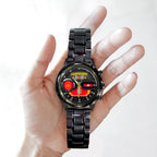 Spain National Team 2026 FIFA World Cup Champions Black Stainless Steel Watch – TANTN24478