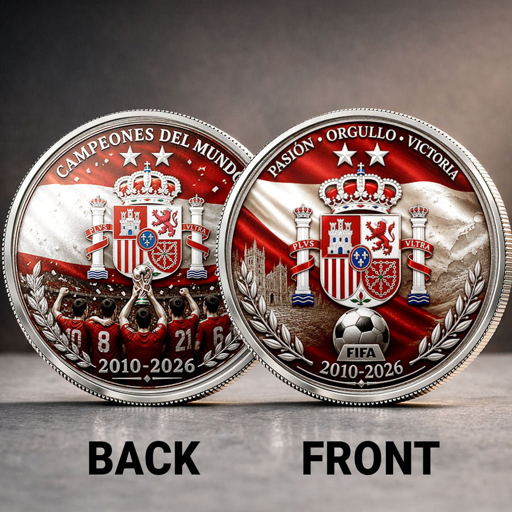 Spain National Team 2026 FIFA World Cup Champions Commemorative Coin – HOATT19768