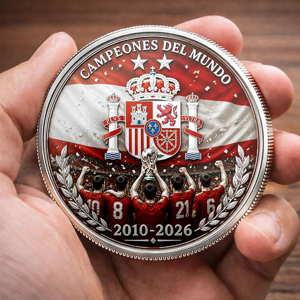 Spain National Team 2026 FIFA World Cup Champions Commemorative Coin – HOATT19768