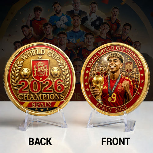 Spain National Team 2026 FIFA World Cup Champions Commemorative Coin – HOATT19770