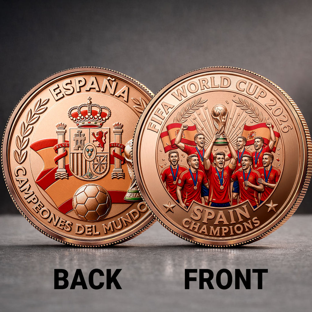 Spain National Team 2026 FIFA World Cup Champions Commemorative Coin – HOATT19796