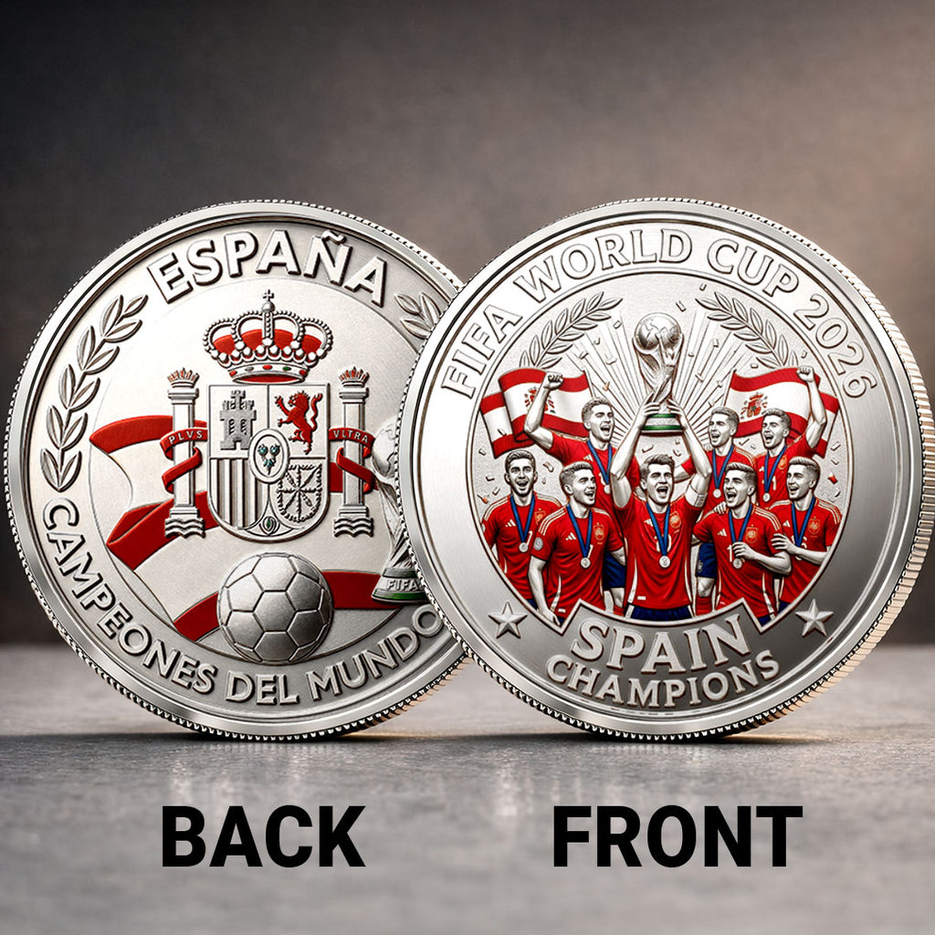Spain National Team 2026 FIFA World Cup Champions Commemorative Coin – HOATT19796