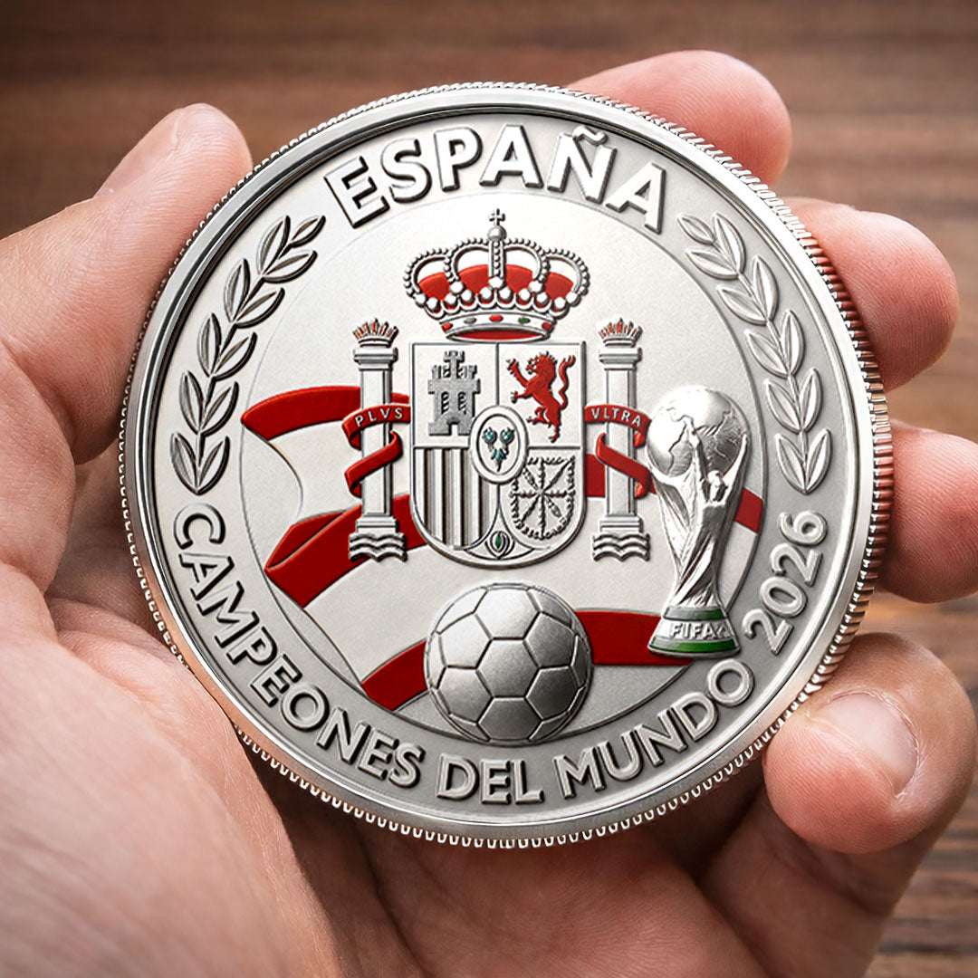 Spain National Team 2026 FIFA World Cup Champions Commemorative Coin – HOATT19796