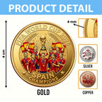 Spain National Team 2026 FIFA World Cup Champions Commemorative Coin – HOATT19796