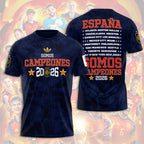 Spain National Team 2026 FIFA World Cup Champions 3D Apparel – TANTN24403
