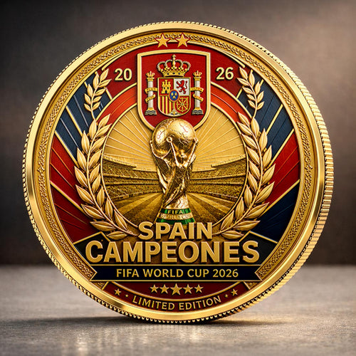 Spain National Team 2026 FIFA World Cup Champions Commemorative Coin – HOATT19769