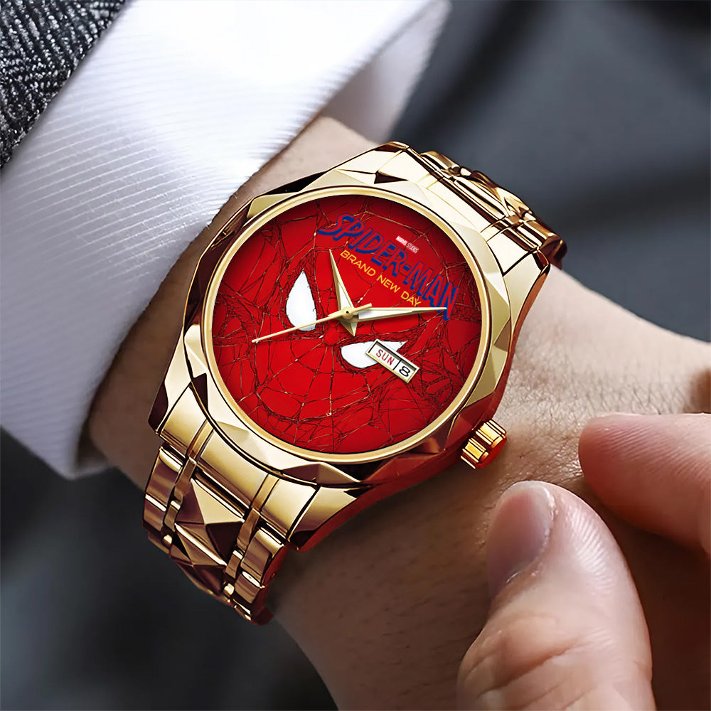 Spider-Man: Brand New Day Alloy Luxury Quartz Watch – GNE8080