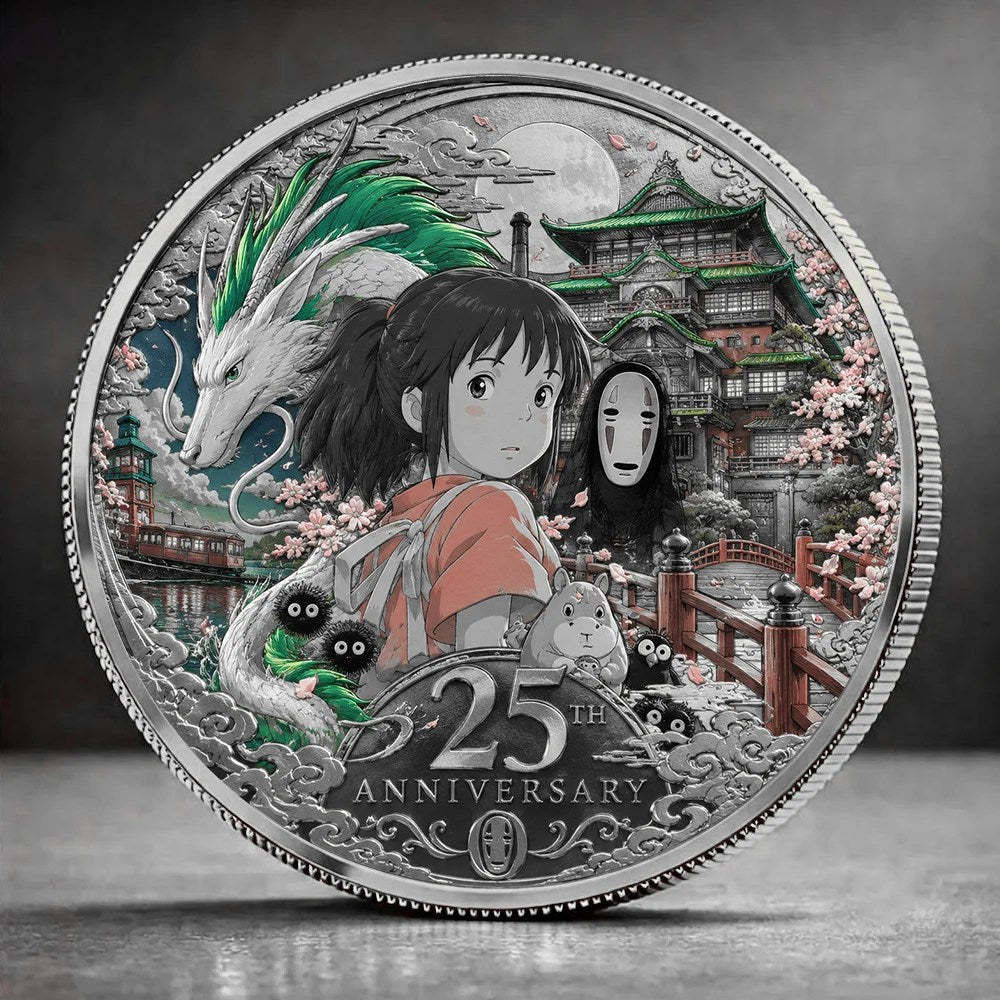 Spirited Away 25th Anniversary Commemorative Coin – GNE9077