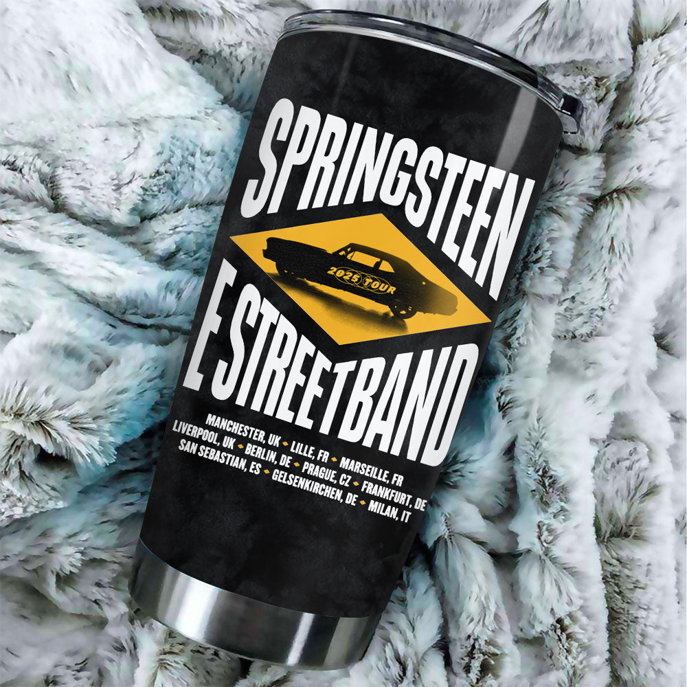 Bruce Springsteen x The E Street Band 2025 Tour Tumbler Cup – TANTN16853