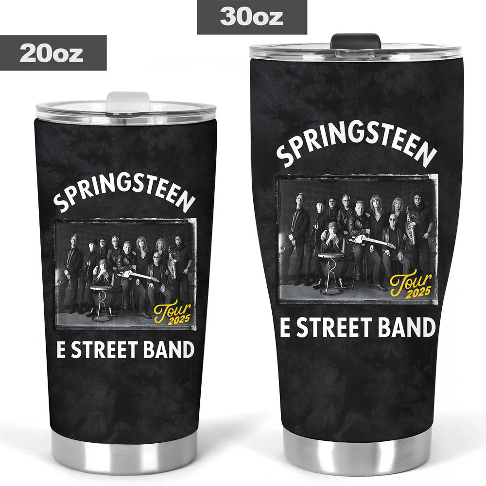 Bruce Springsteen x The E Street Band 2025 Tour Tumbler Cup – TANTN16853